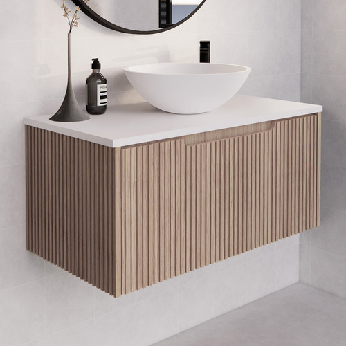 Dustin 890mm Wall Hung Single Vanity