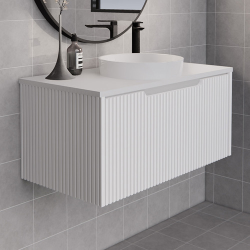 Dustin 890mm Wall Hung Single Vanity