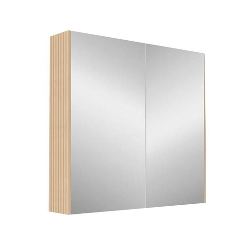 Hyacinth 750mm Fluted Mirrored Shaving Cabinet