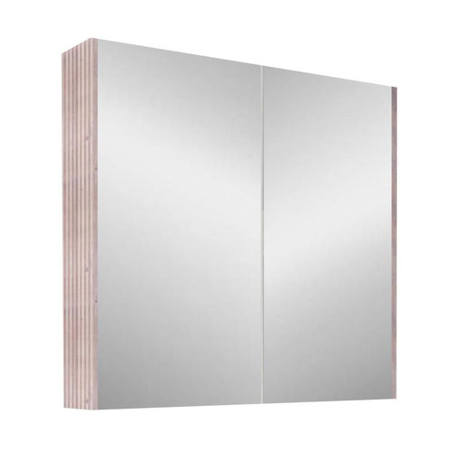 Hyacinth 750mm Fluted Mirrored Shaving Cabinet