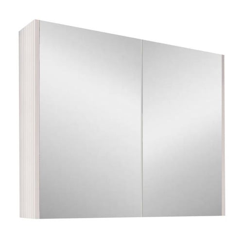 Hyacinth 900mm Fluted Mirrored Shaving Cabinet