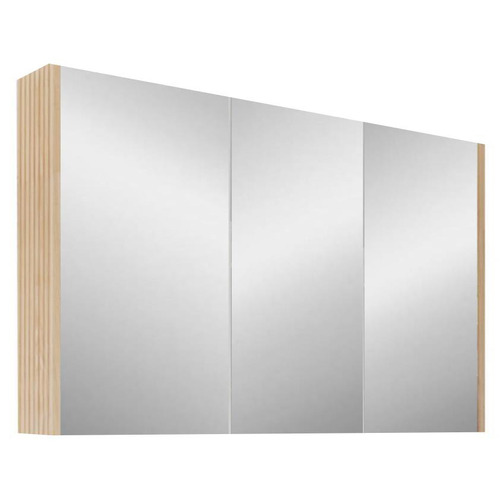 Hyacinth 1200mm Fluted Mirrored Shaving Cabinet