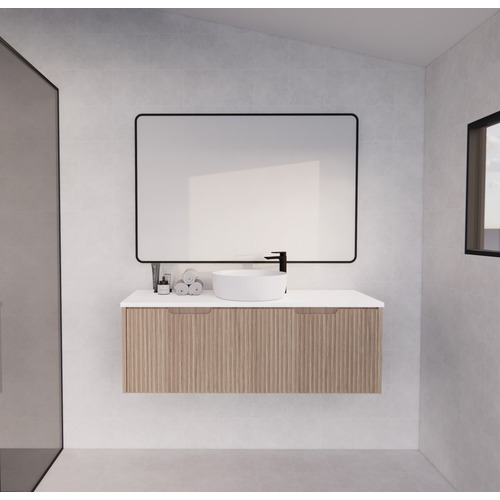 Sinclair Bathware Dustin 1200mm Wall Hung Single Vanity | Temple & Webster