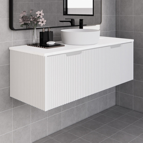 Sinclair Bathware Dustin 1200mm Wall Hung Single Vanity | Temple & Webster