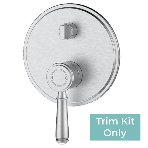 Prime Shower/Bath Wall Mixer with Diverter Trim Kit Only