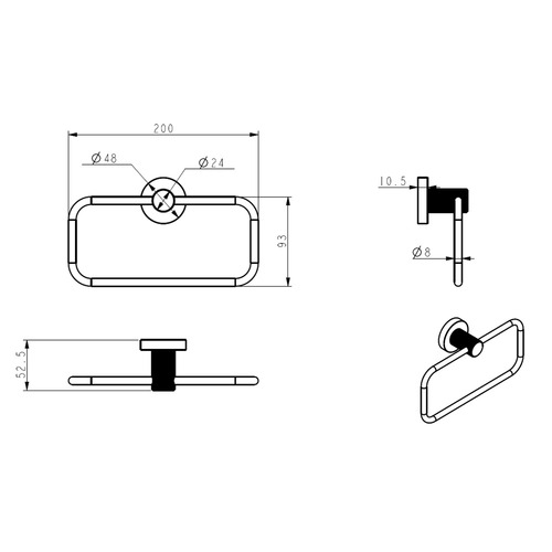 Kettler Towel Ring