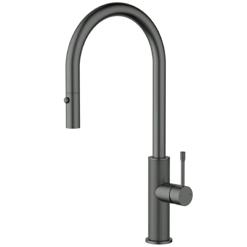Trent Gooseneck Pull-Out Kitchen Sink Mixer