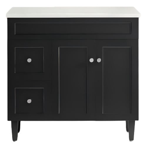 Seraphina 900mm Freestanding Single Vanity with Stone Countertop