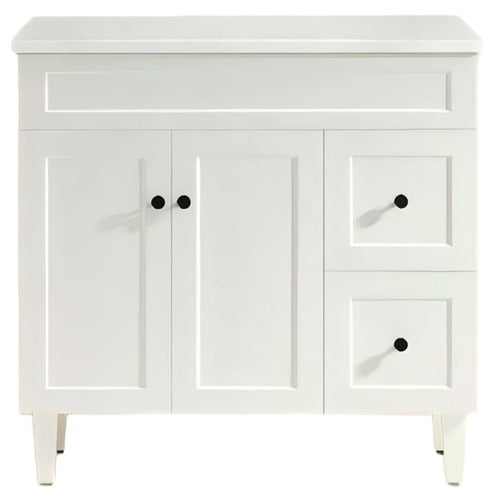 Seraphina 900mm Freestanding Single Vanity with Stone Countertop
