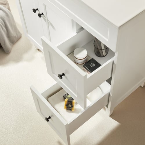 Seraphina 900mm Freestanding Single Vanity with Stone Countertop