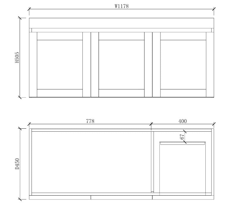 Stefania 1200mm Matte White Wall Hung Single Vanity with Stone Countertop