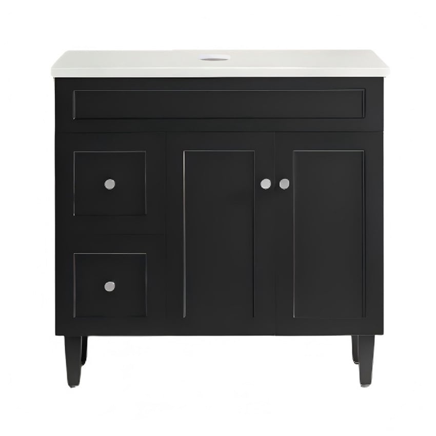 Seraphina 900mm Freestanding Single Vanity with Quartz Countertop