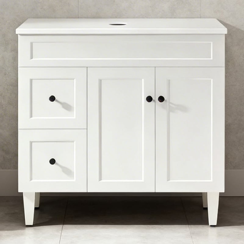 Seraphina 900mm Freestanding Single Vanity with Quartz Countertop
