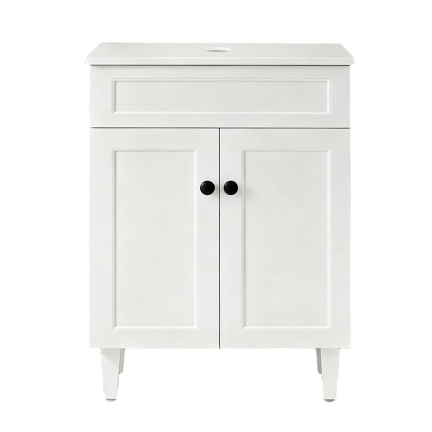 Seraphina 600mm Freestanding Single Vanity with Quartz Countertop