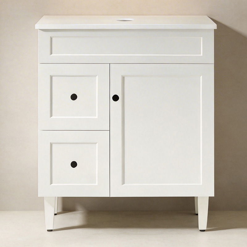 Seraphina 750mm Freestanding Single Vanity with Quartz Countertop