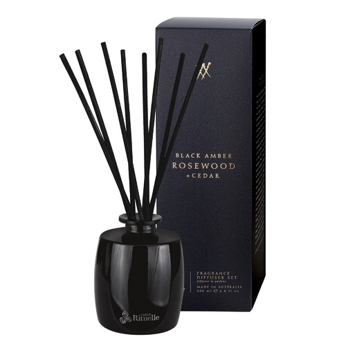 UrbanRituelle 200ml Black Alchemy Reed Diffuser Temple & ster