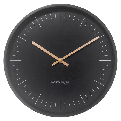 32cm Black Chic Style Wall Clock