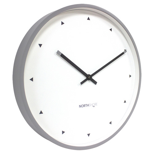 32cm Grey Chic Style Wall Clock
