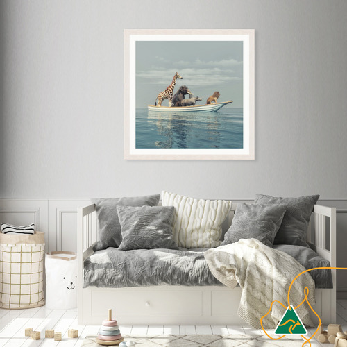 Exploration III Framed Paper Print Wall Art