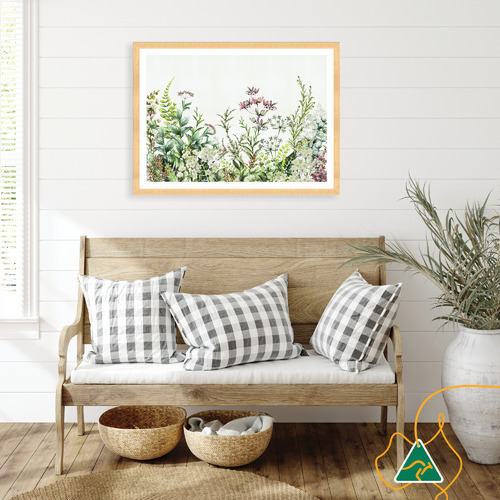 Wild Spring V Framed Paper Print Wall Art