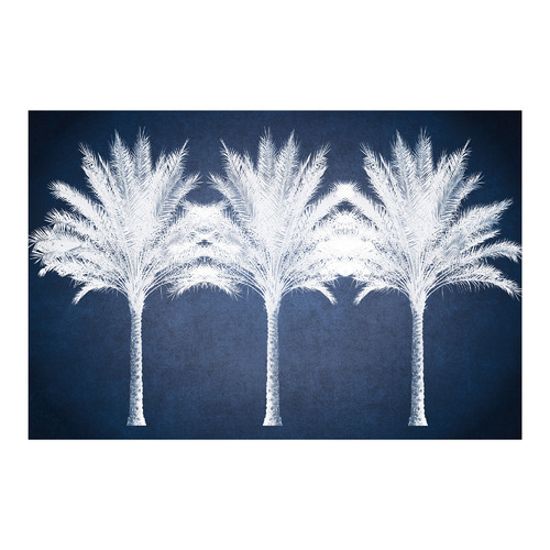Summer Palm Canvas Wall Art