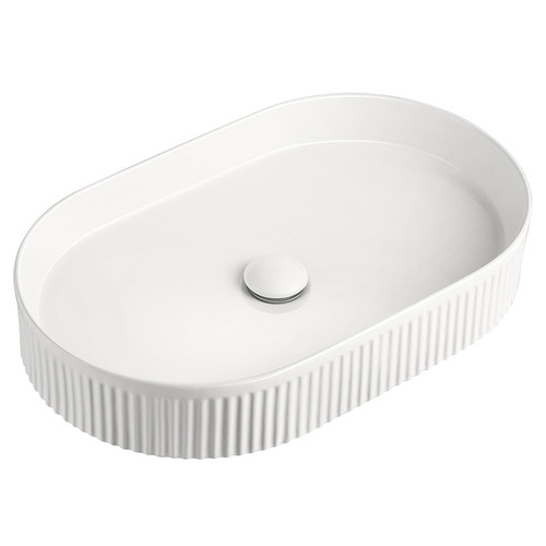 Pill Fluted Ceramic Basin