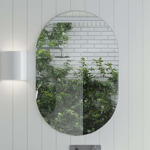 Pill Shaped Wall Mirror