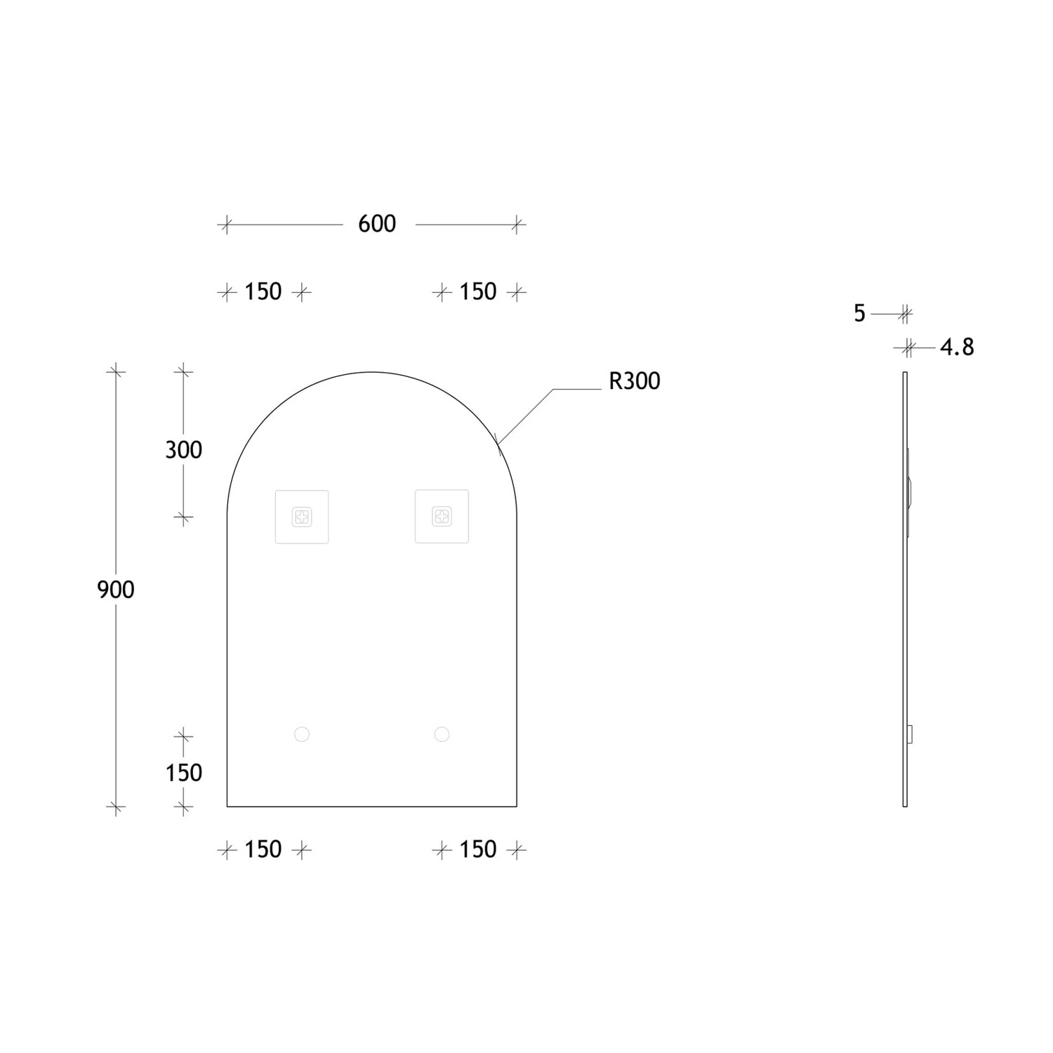 Arch-Glass-Wall-Mirror