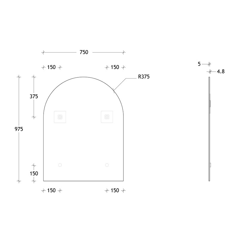 Arch-Glass-Wall-Mirror