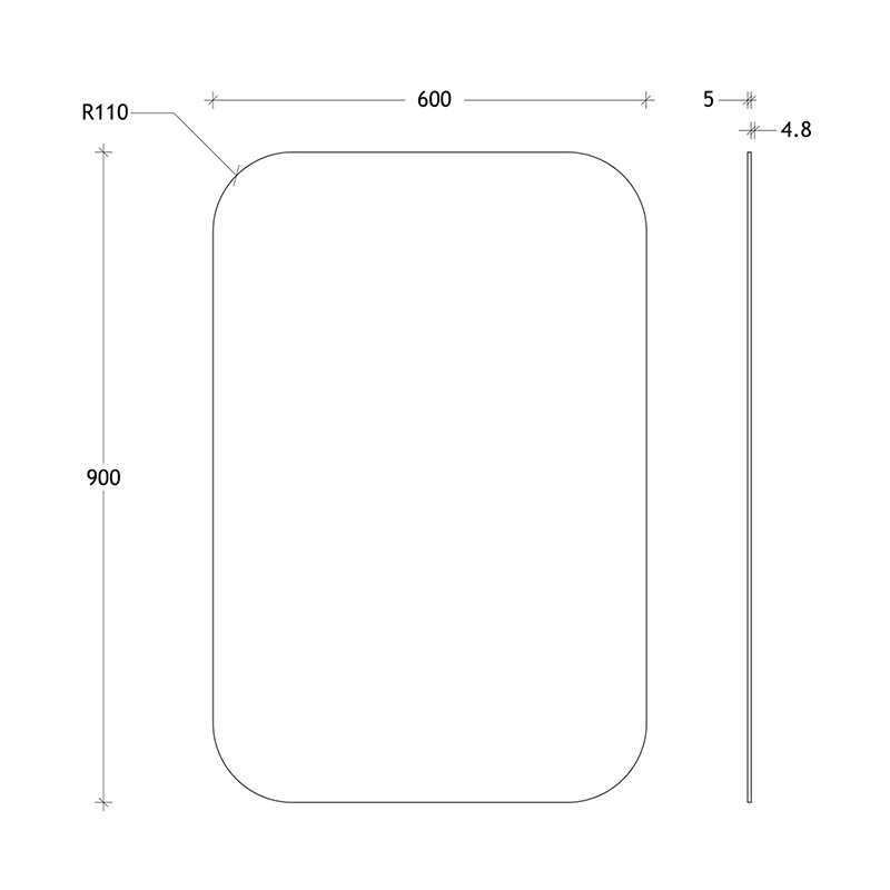 Stadium-Rectangle-Wall-Mirror