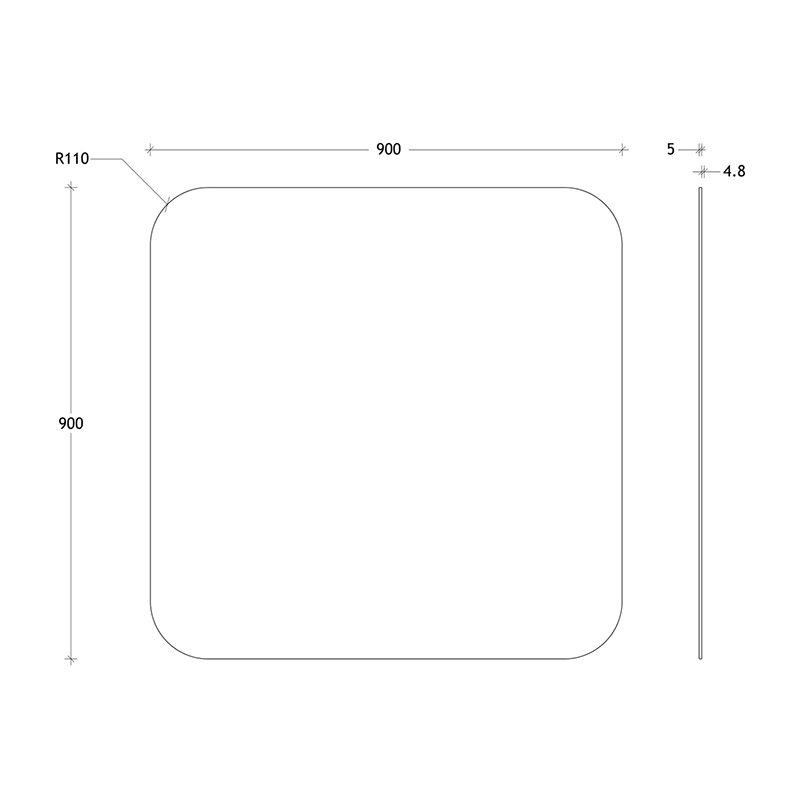 Stadium-Rectangle-Wall-Mirror