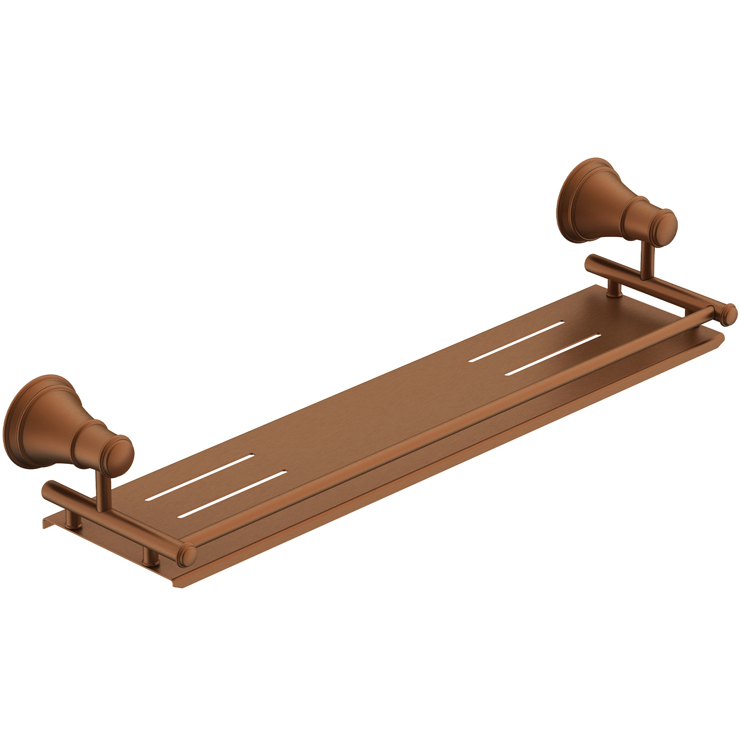 Eternal Brass & Steel Bathroom Shelf