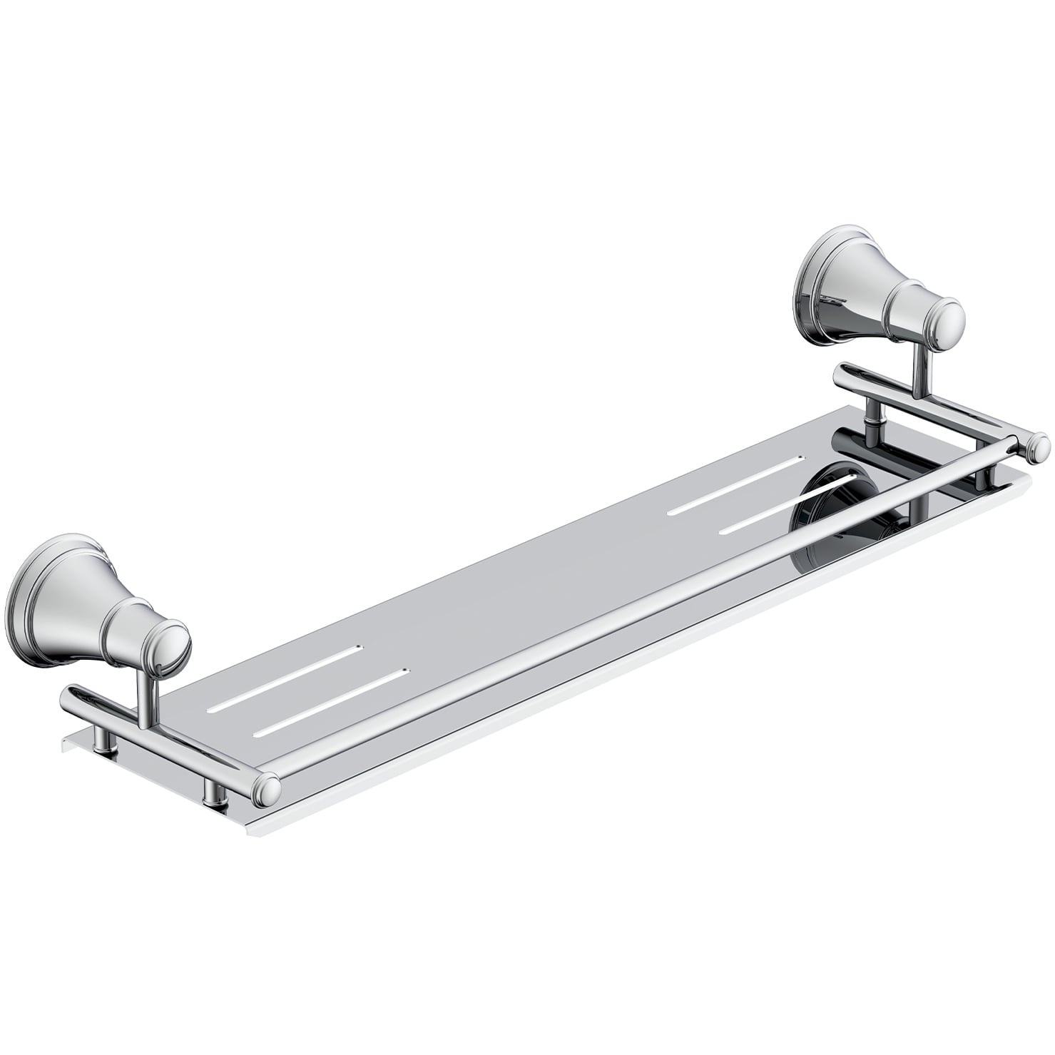 Eternal Brass & Steel Bathroom Shelf