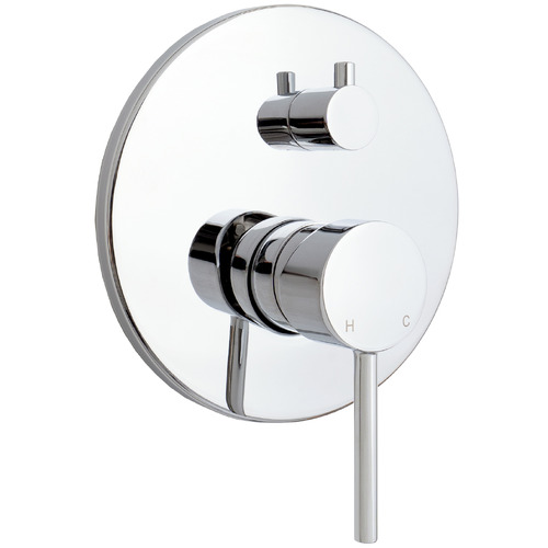 Bloom Shower/Bath Wall Mixer with Diverter | Temple & Webster