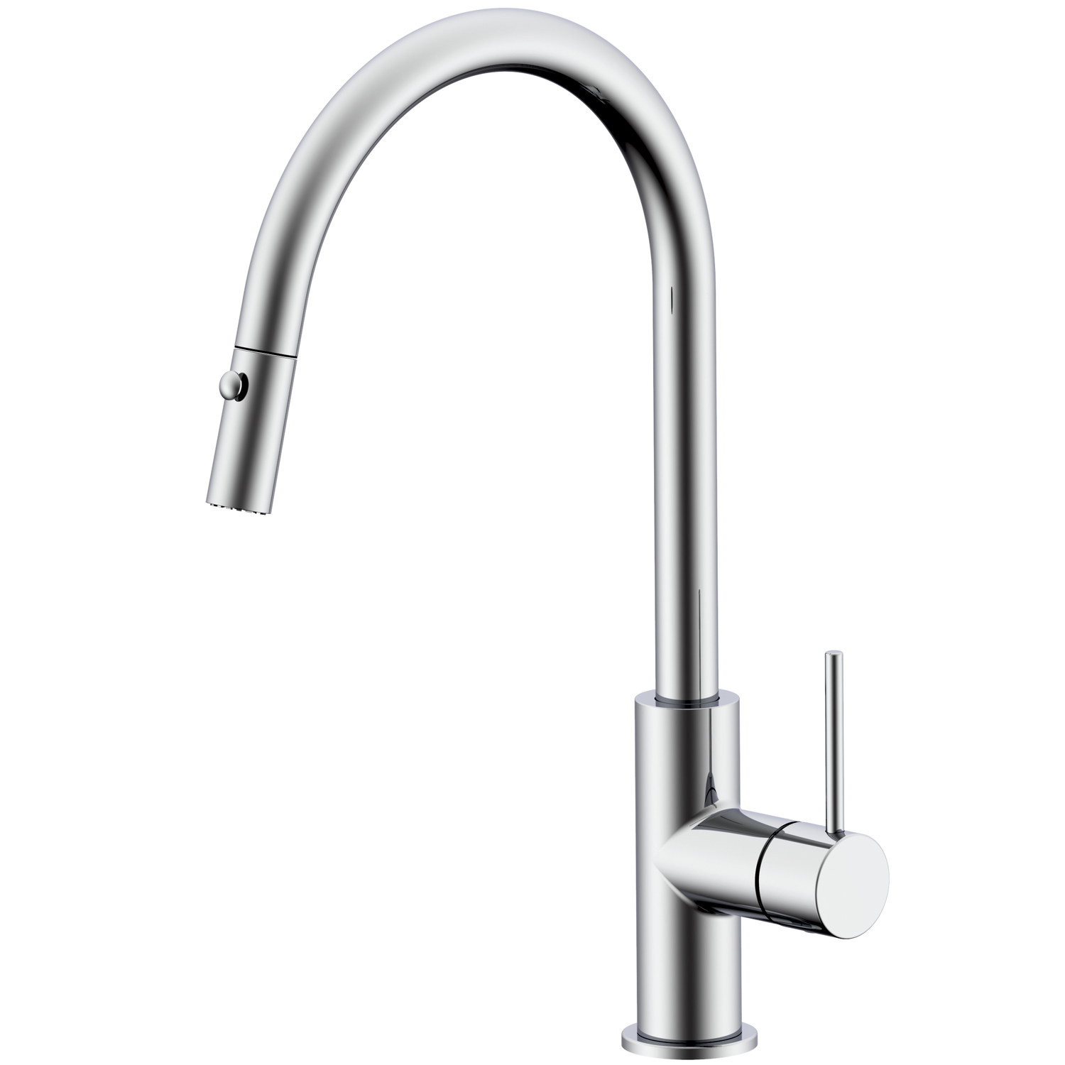 Soul Chrome Pull-Out Kitchen Mixer
