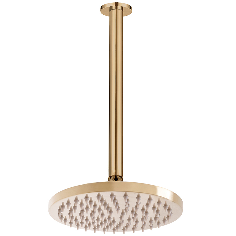 Bloom Round Ceiling Shower Arm & Shower Head
