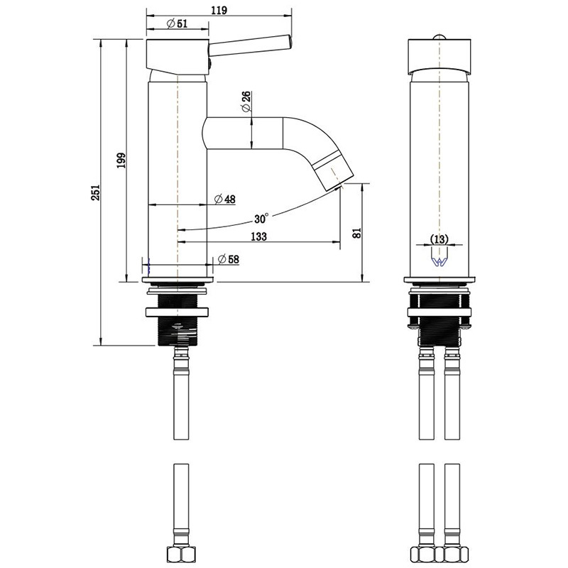 Bloom Basin Mixer