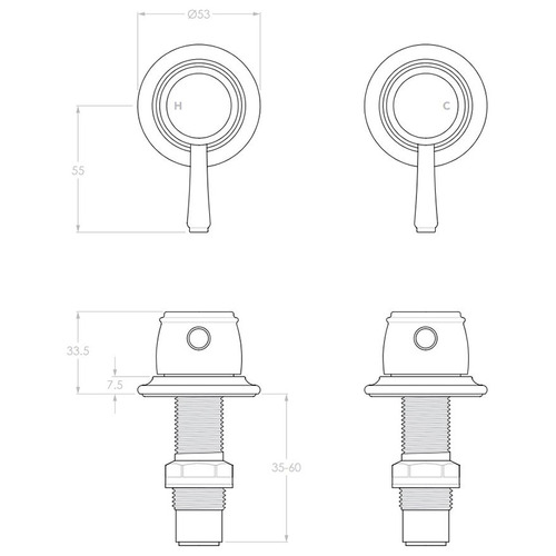 Eternal Wall Top Assemblies