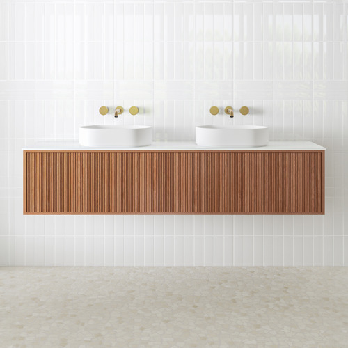Clifton Ensuite 1800mm Wall Hung Double Vanity