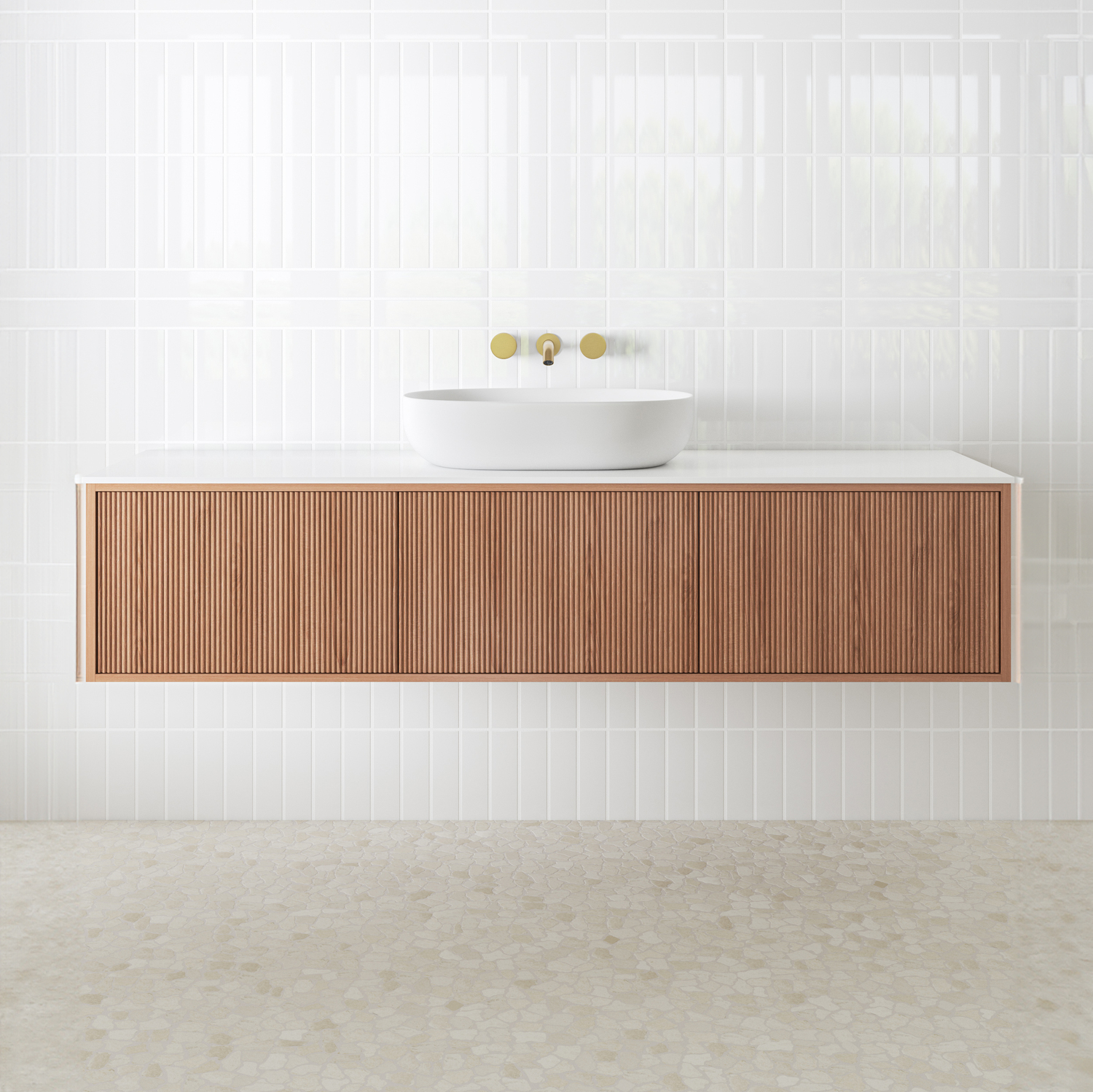 Clifton 1800mm Wall Hung Single Vanity