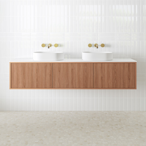 Clifton Ensuite 1800mm Wall Hung Double Vanity