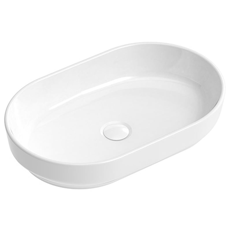 Marilyn 550mm Oval Ceramic Above Counter Basin