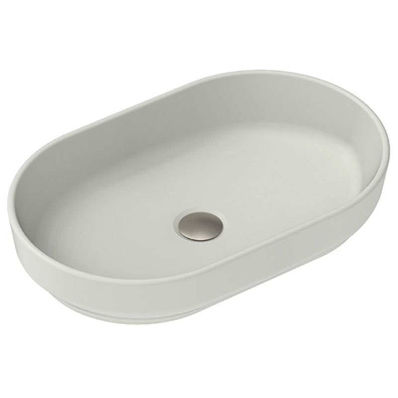 Marilyn 550mm Oval Ceramic Above Counter Basin