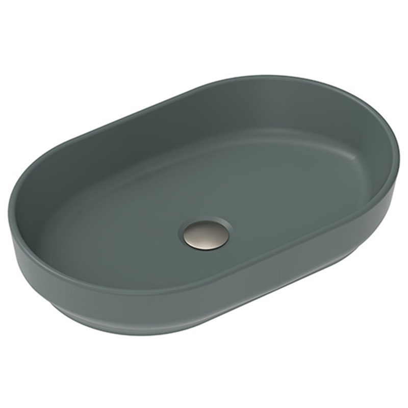 Marilyn 550mm Oval Ceramic Above Counter Basin