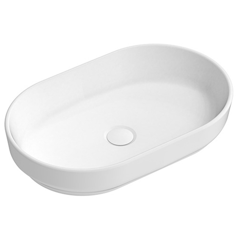Marilyn 550mm Oval Ceramic Above Counter Basin