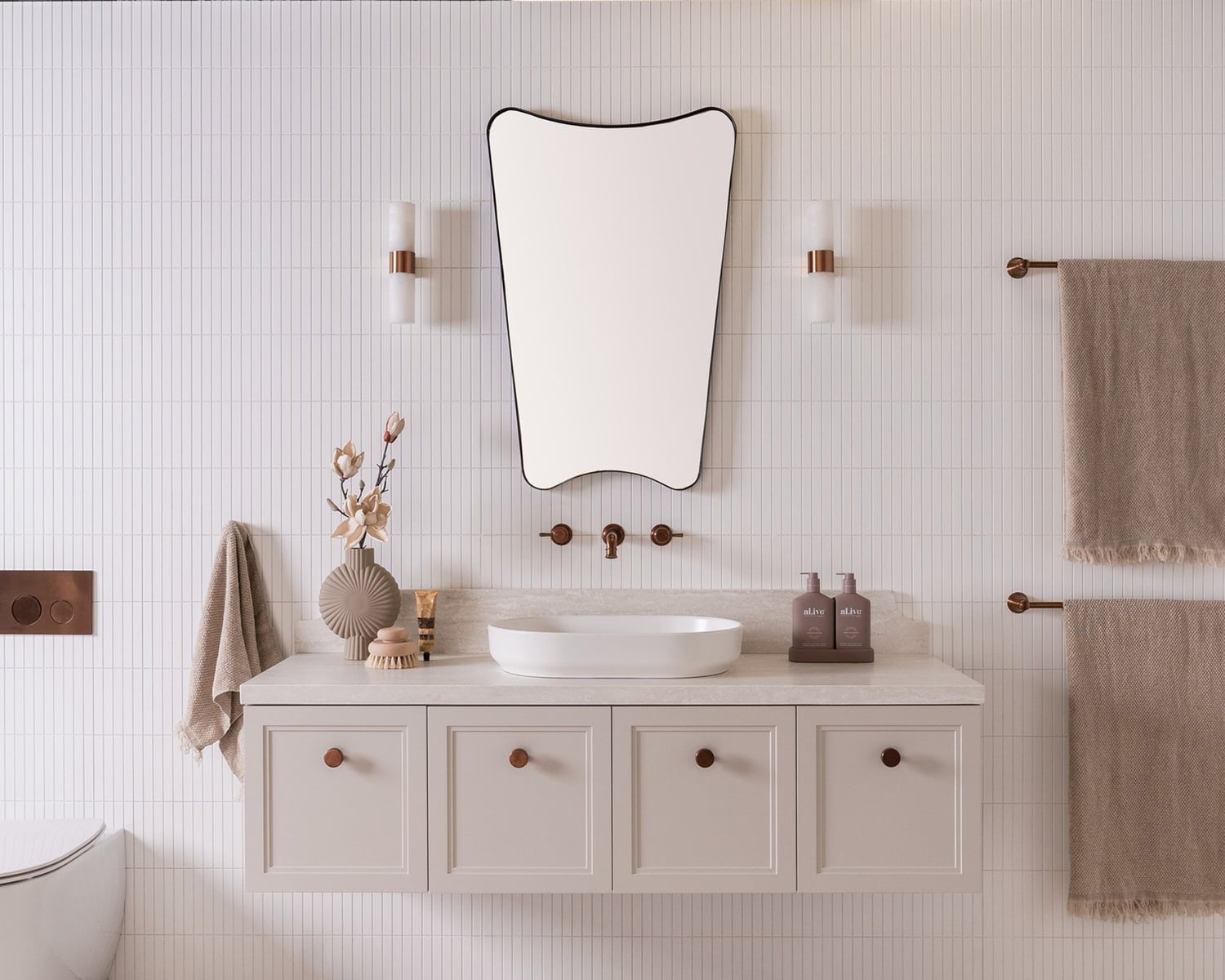 Roma Bathroom Wall Mirror