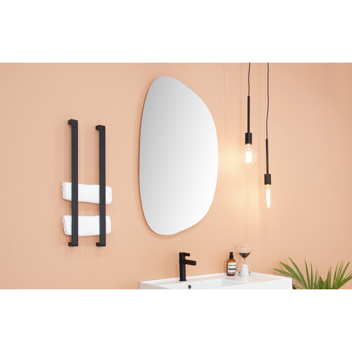 Organic 550mm Prime Oak Mirrored Shaving Cabinet
