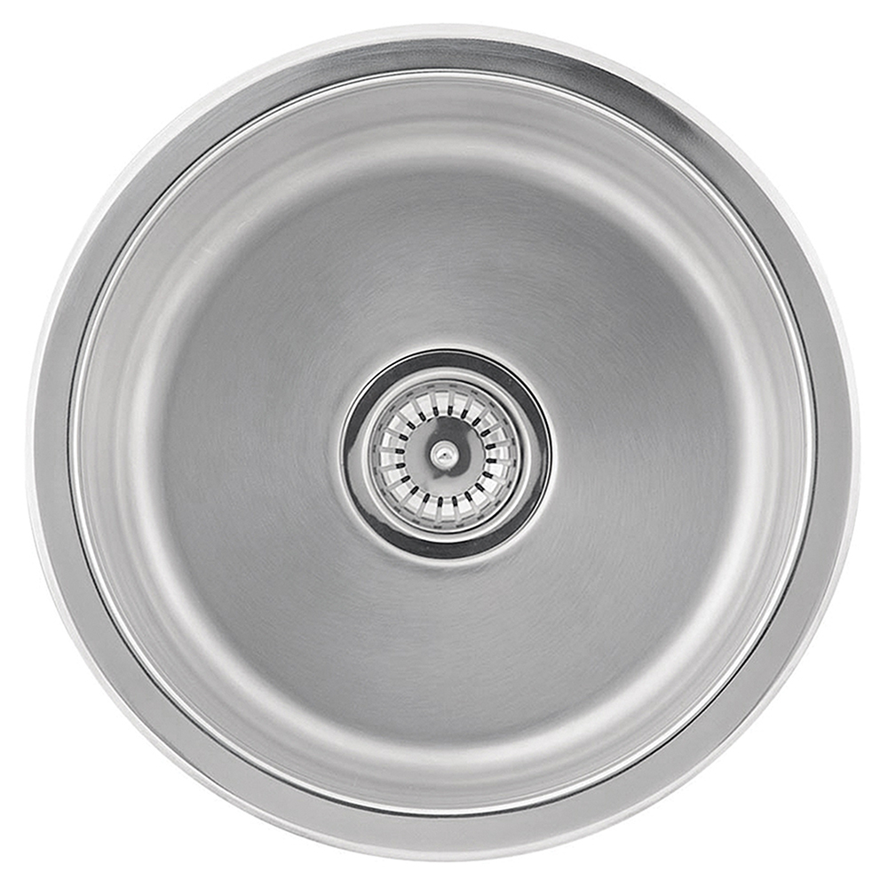 Clovelly 460mm Single Stainless Steel Kitchen Sink
