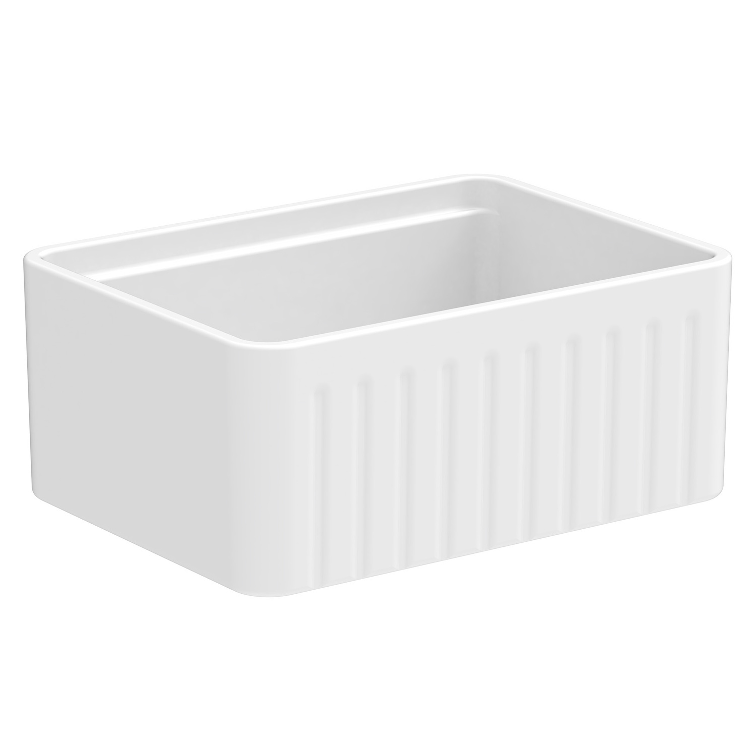 Valcluse 608mm Single Ceramic Kitchen Sink