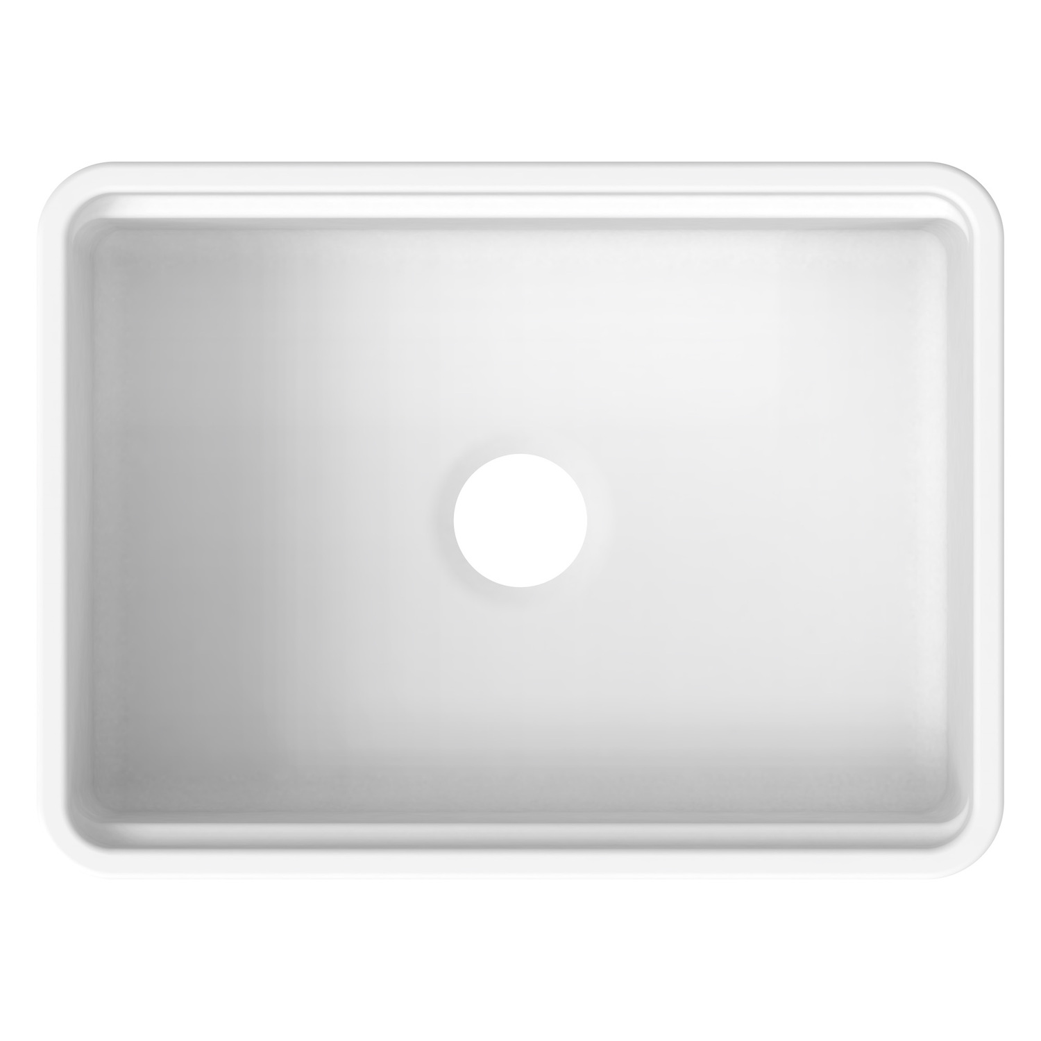 Valcluse 608mm Single Ceramic Kitchen Sink